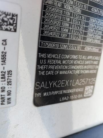 SALYK2EX1LA257125 Land Rover Rangerover RANGE ROVE 14