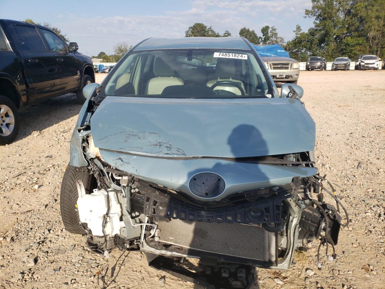 2017 Toyota Prius V VIN: JTDZN3EU4HJ056809 Lot: 74851824