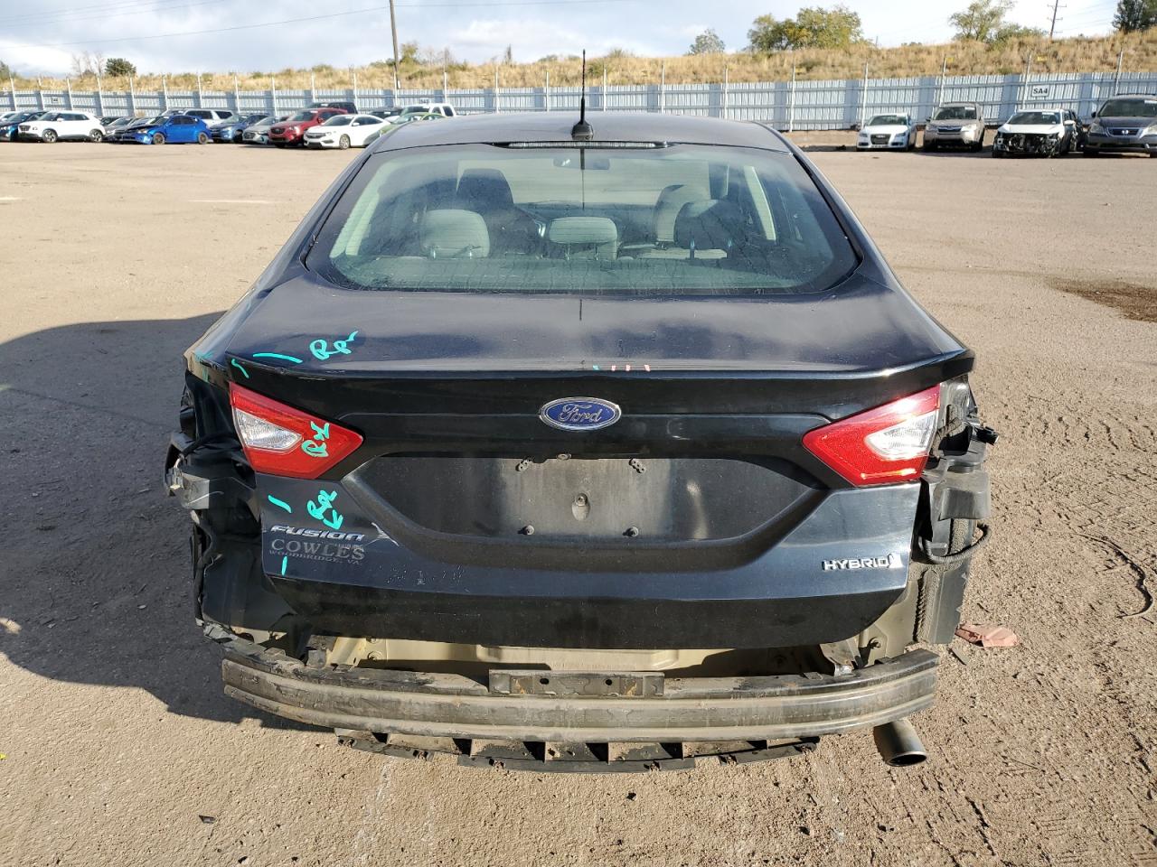 2016 Ford Fusion S Hybrid VIN: 3FA6P0UU3GR324501 Lot: 78483124