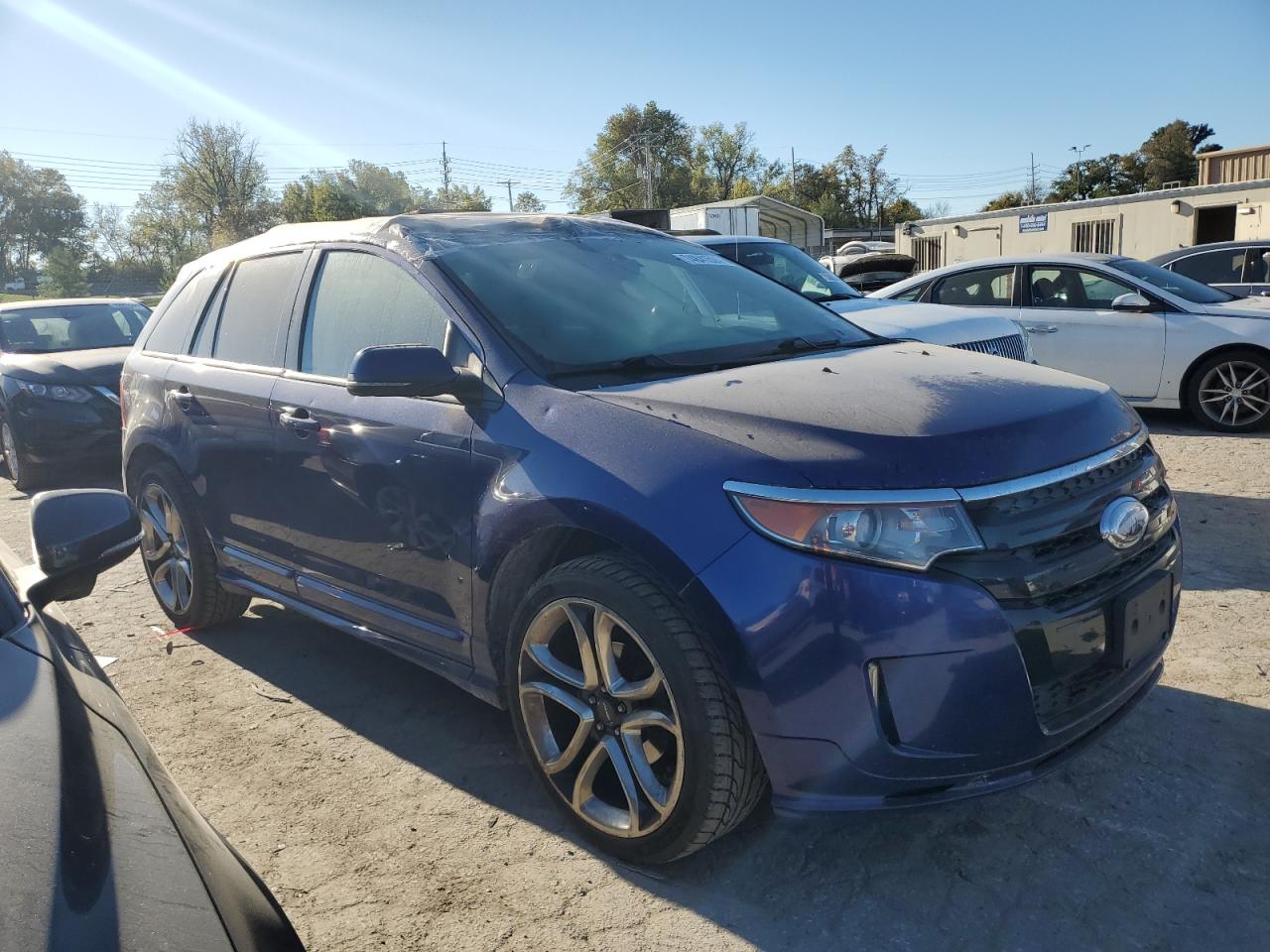 VIN 2FMDK3AK8DBB53366 2013 FORD EDGE no.4