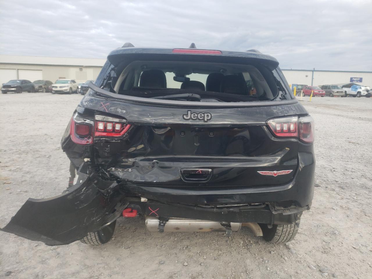 2021 Jeep Compass Trailhawk VIN: 3C4NJDDB1MT596654 Lot: 76030064