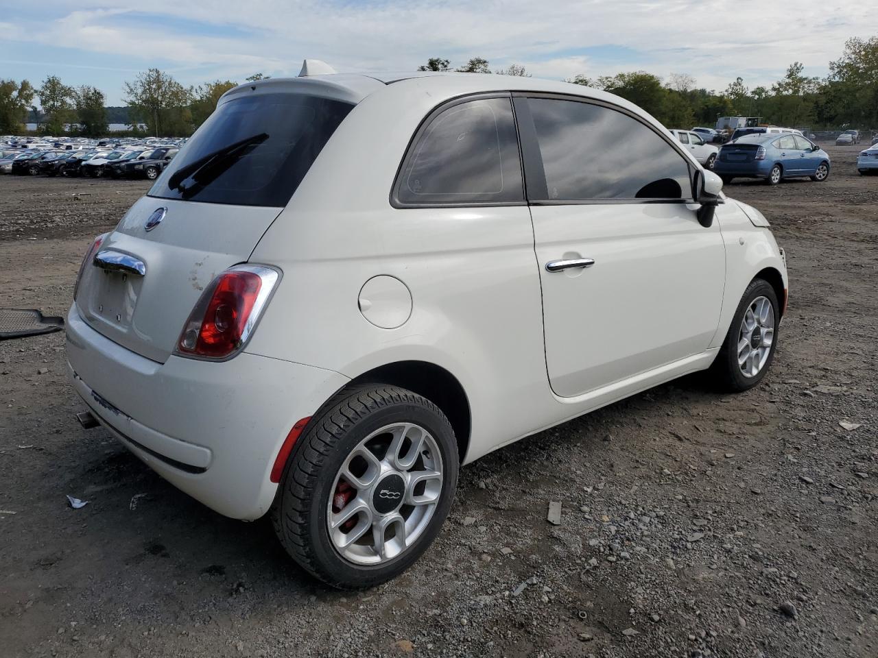 2012 Fiat 500 Pop VIN: 3C3CFFAR2CT124858 Lot: 68640134