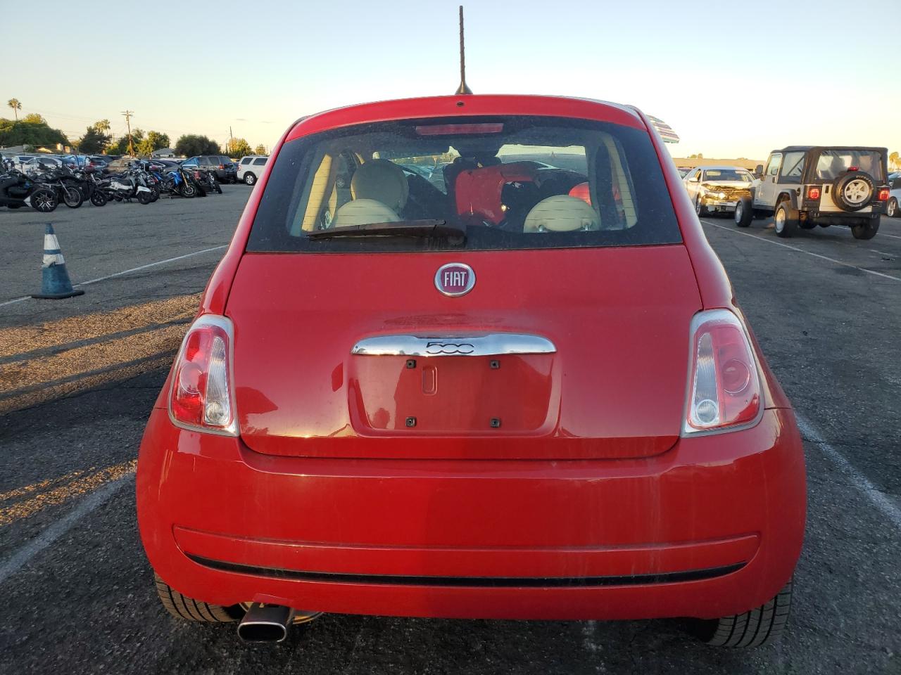 2015 Fiat 500 Pop VIN: 3C3CFFARXFT757273 Lot: 77619164