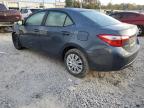 2016 Toyota Corolla L en Venta en Montgomery, AL - Front End