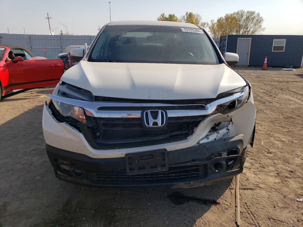 2018 Honda Ridgeline Rtl VIN: 5FPYK3F54JB016536 Lot: 75725304