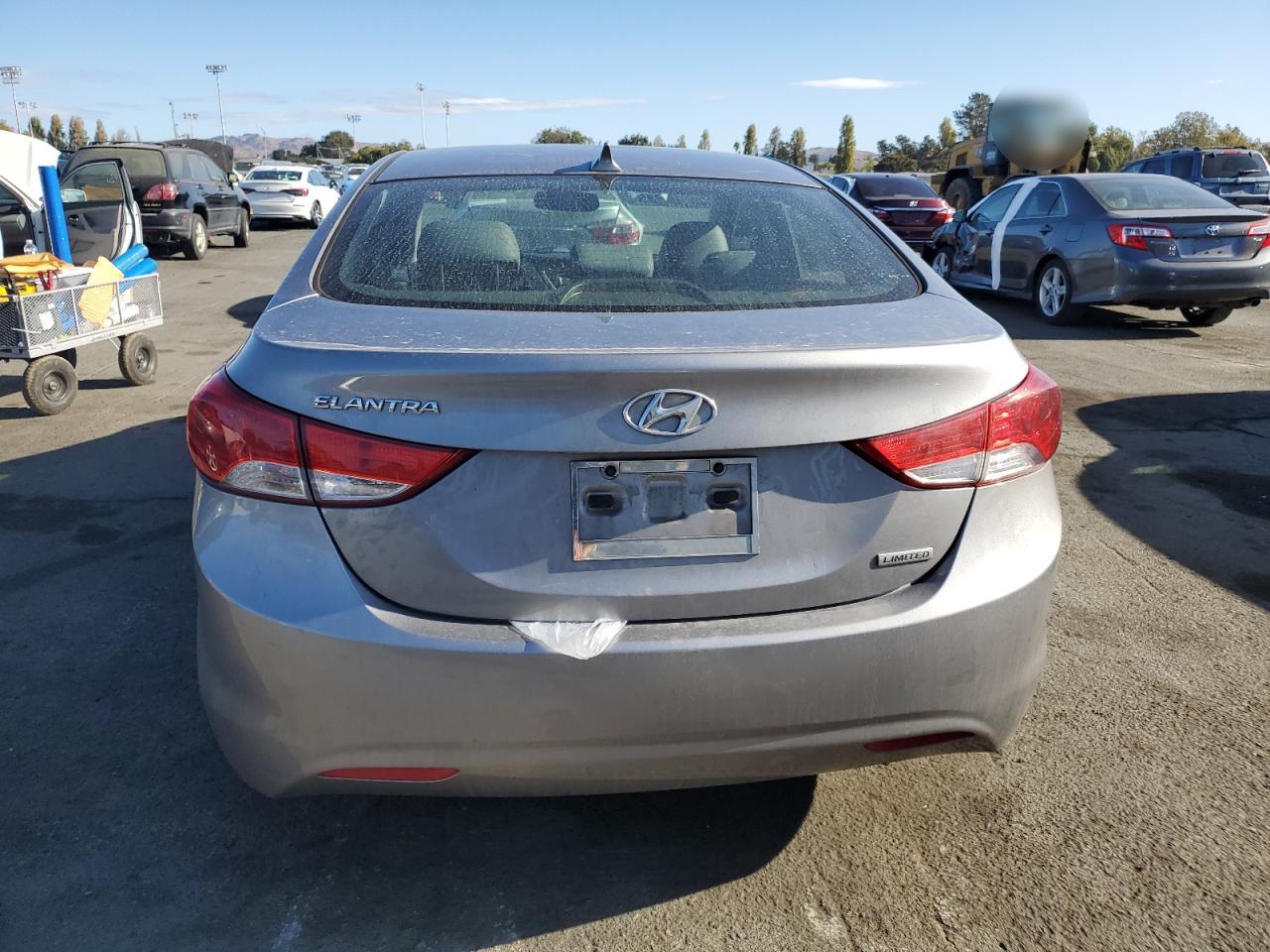 2012 Hyundai Elantra Gls VIN: KMHDH4AE8CU328285 Lot: 78138014