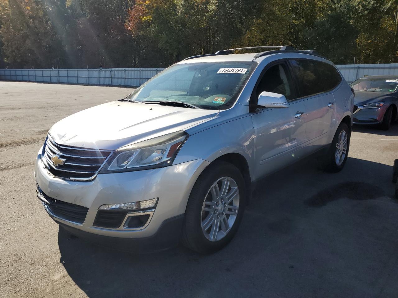 2015 Chevrolet Traverse Lt VIN: 1GNKVGKD3FJ277772 Lot: 75632794