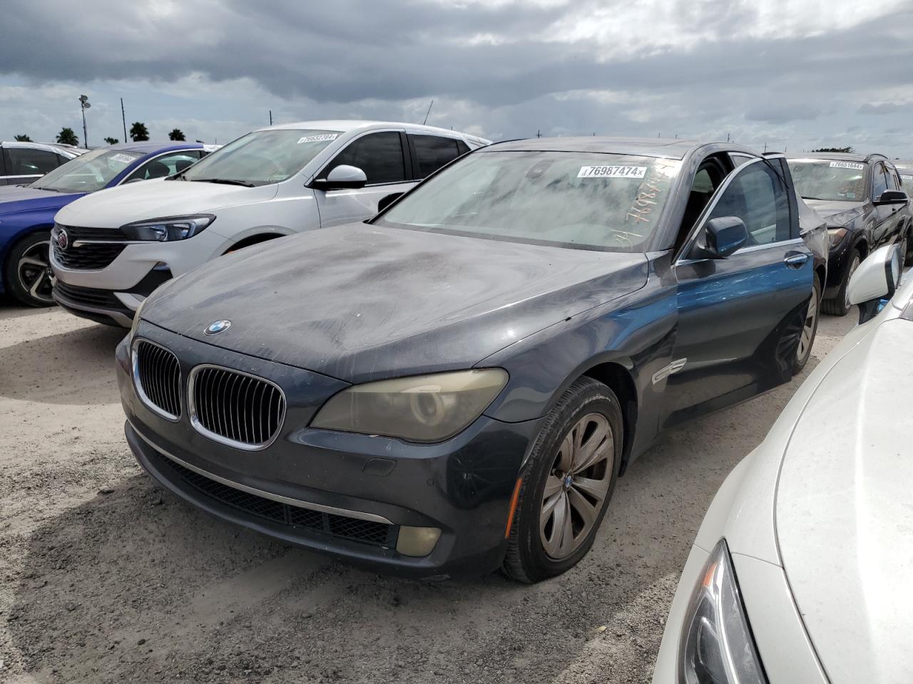 2011 Bmw 740 I de vânzare în Riverview, FL - Water/Flood