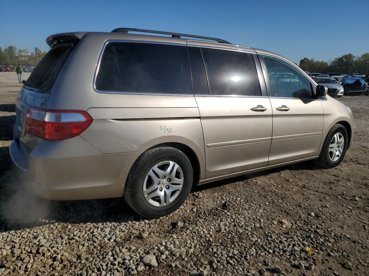 2007 Honda Odyssey Ex VIN: 5FNRL38437B133693 Lot: 75981954