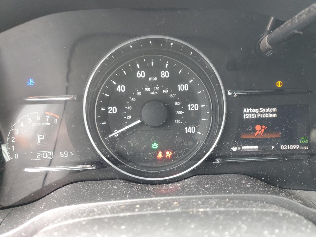 3CZRU6H58KM720736 2019 Honda Hr-V Ex