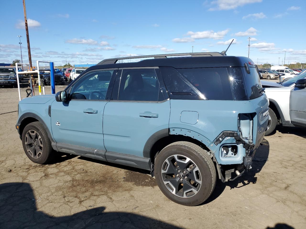 2021 Ford Bronco Sport Outer Banks VIN: 3FMCR9C60MRA76844 Lot: 75848504