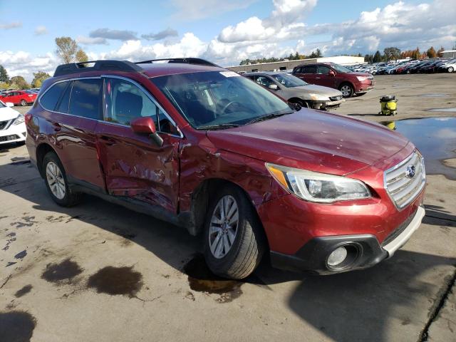  SUBARU OUTBACK 2015 Бургунді