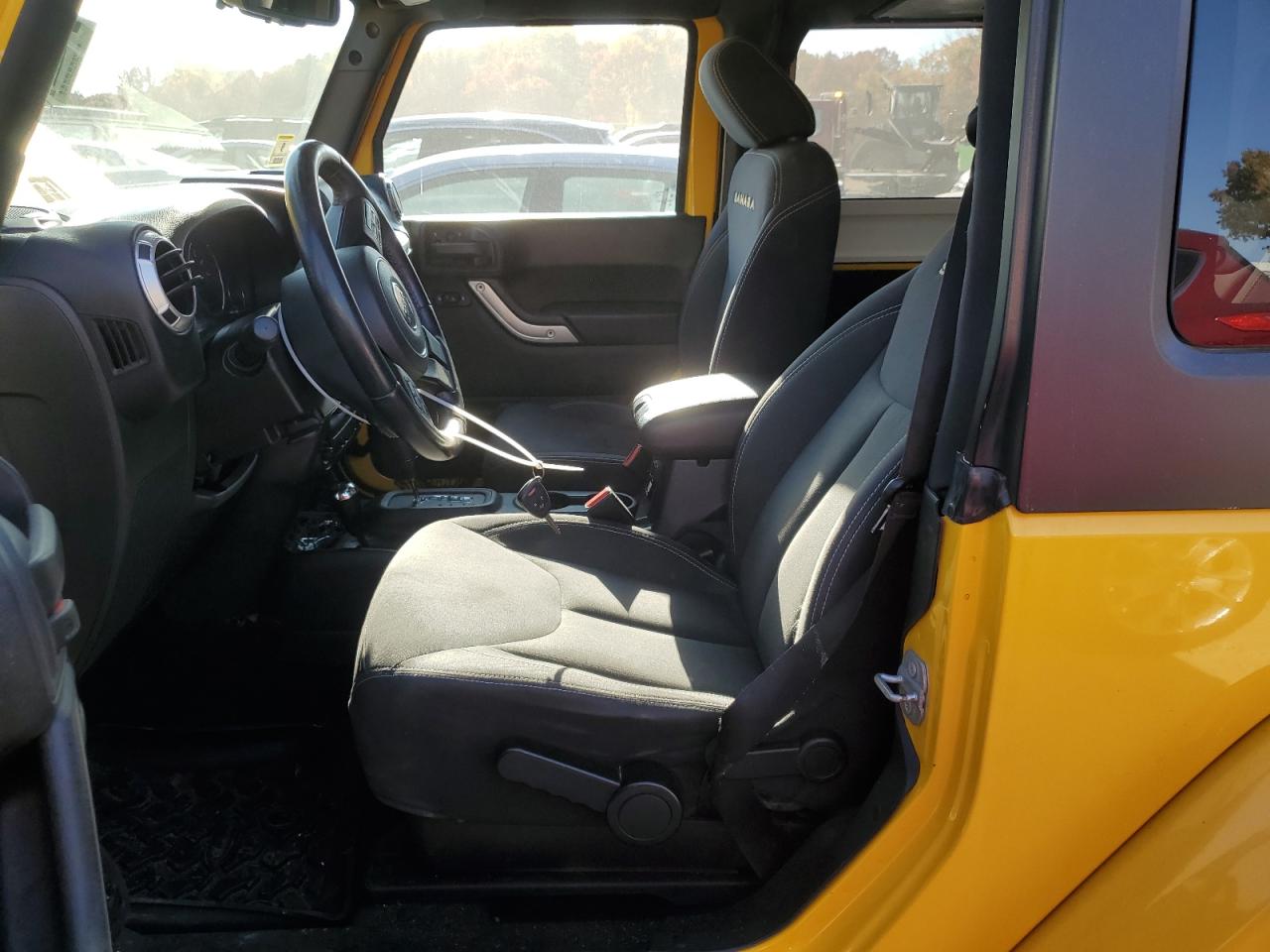 2015 Jeep Wrangler Sahara VIN: 1C4AJWBG1FL736886 Lot: 77013354