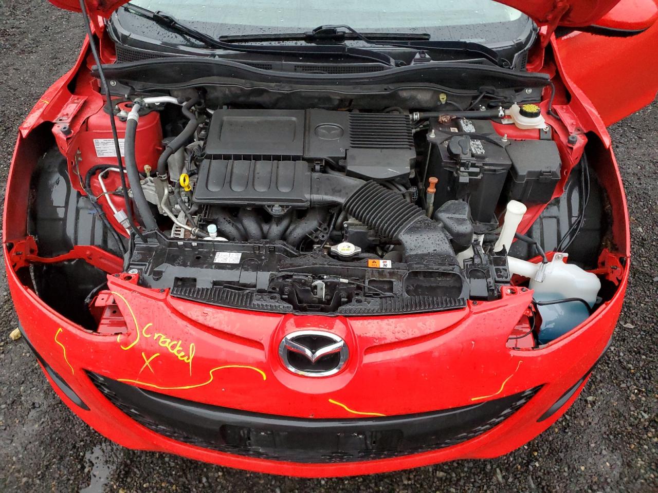 JM1DE1KZ7D0166588 2013 Mazda Mazda2