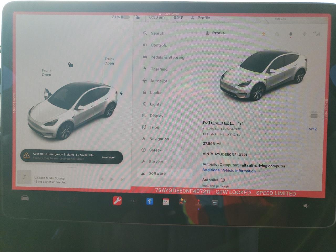 7SAYGDEE0NF407211 2022 Tesla Model Y