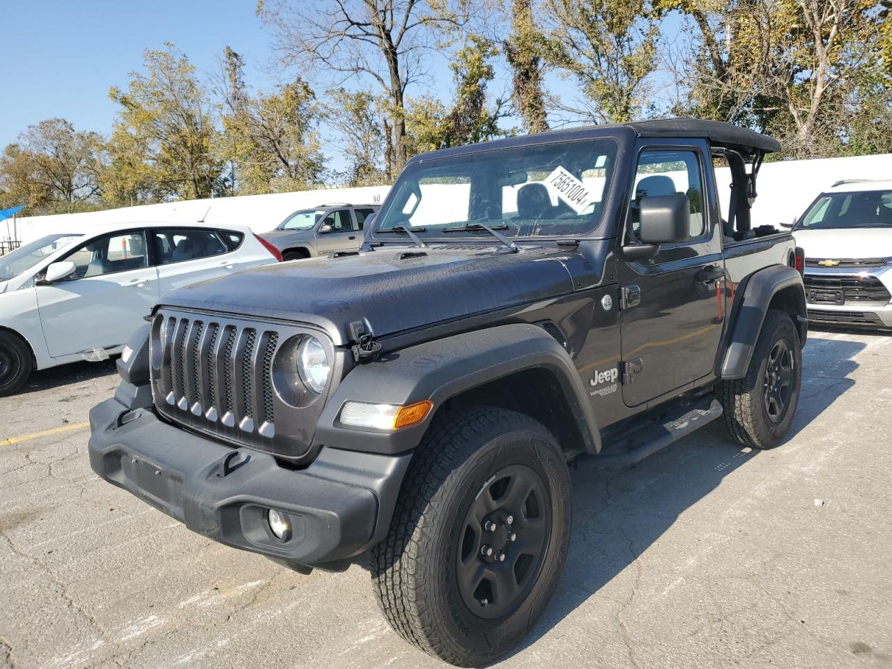 2020 Jeep Wrangler Sport VIN: 1C4GJXAN0LW104763 Lot: 75651004