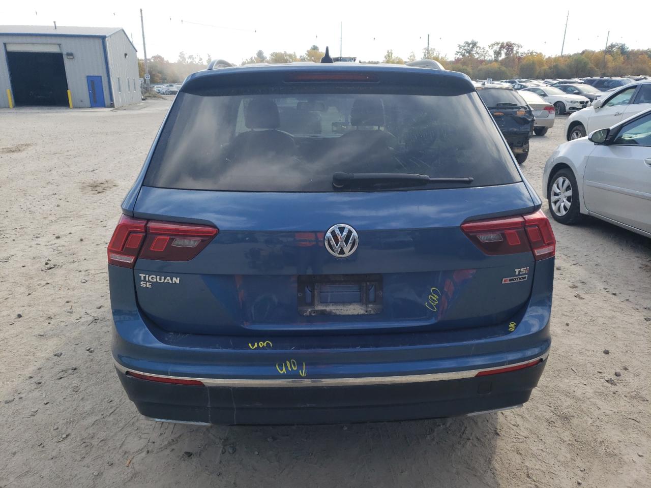 2018 Volkswagen Tiguan Se VIN: 3VV2B7AX9JM154407 Lot: 76584014