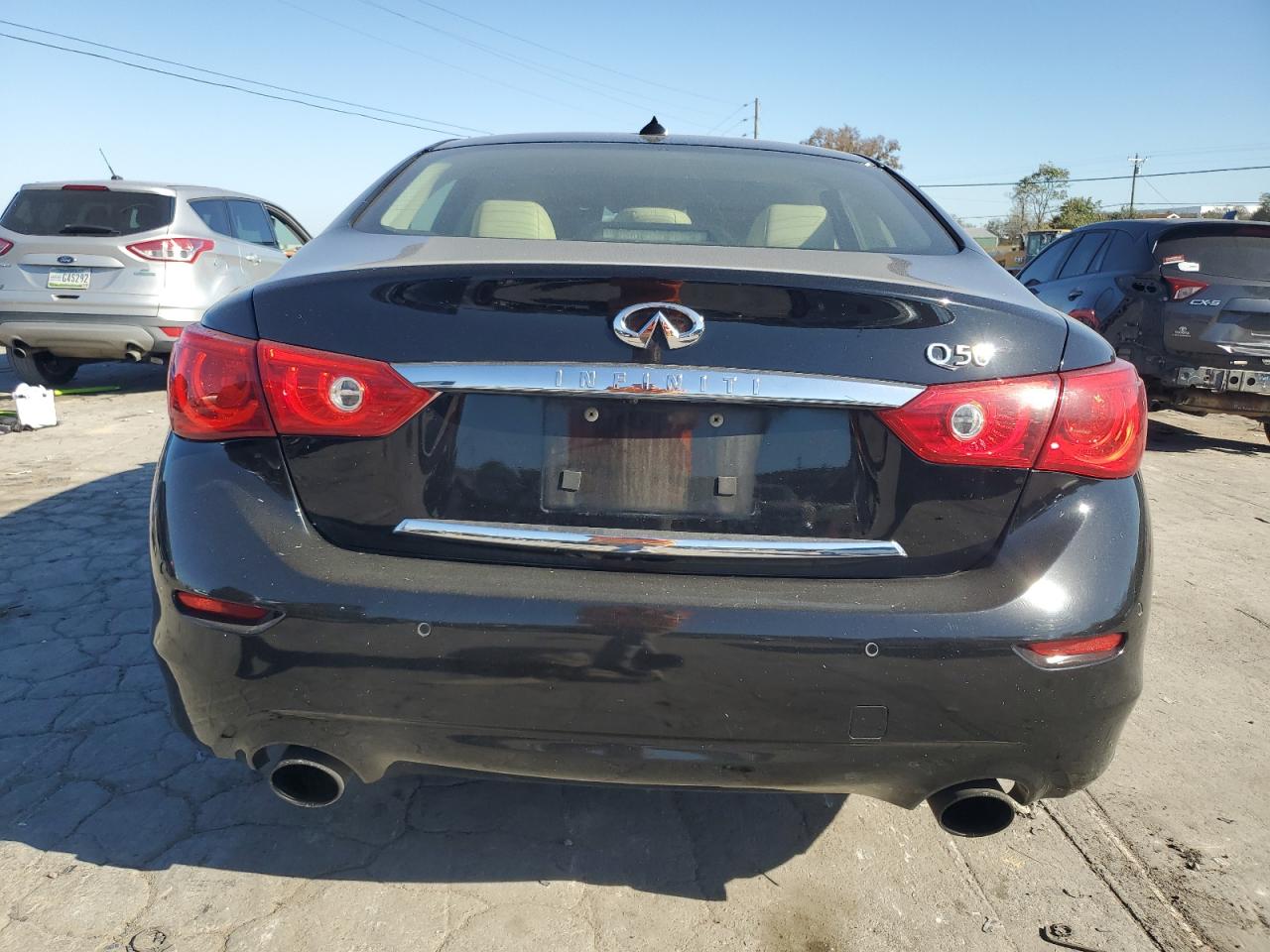 2014 Infiniti Q50 Hybrid Premium VIN: JN1AV7APXEM690532 Lot: 75082234