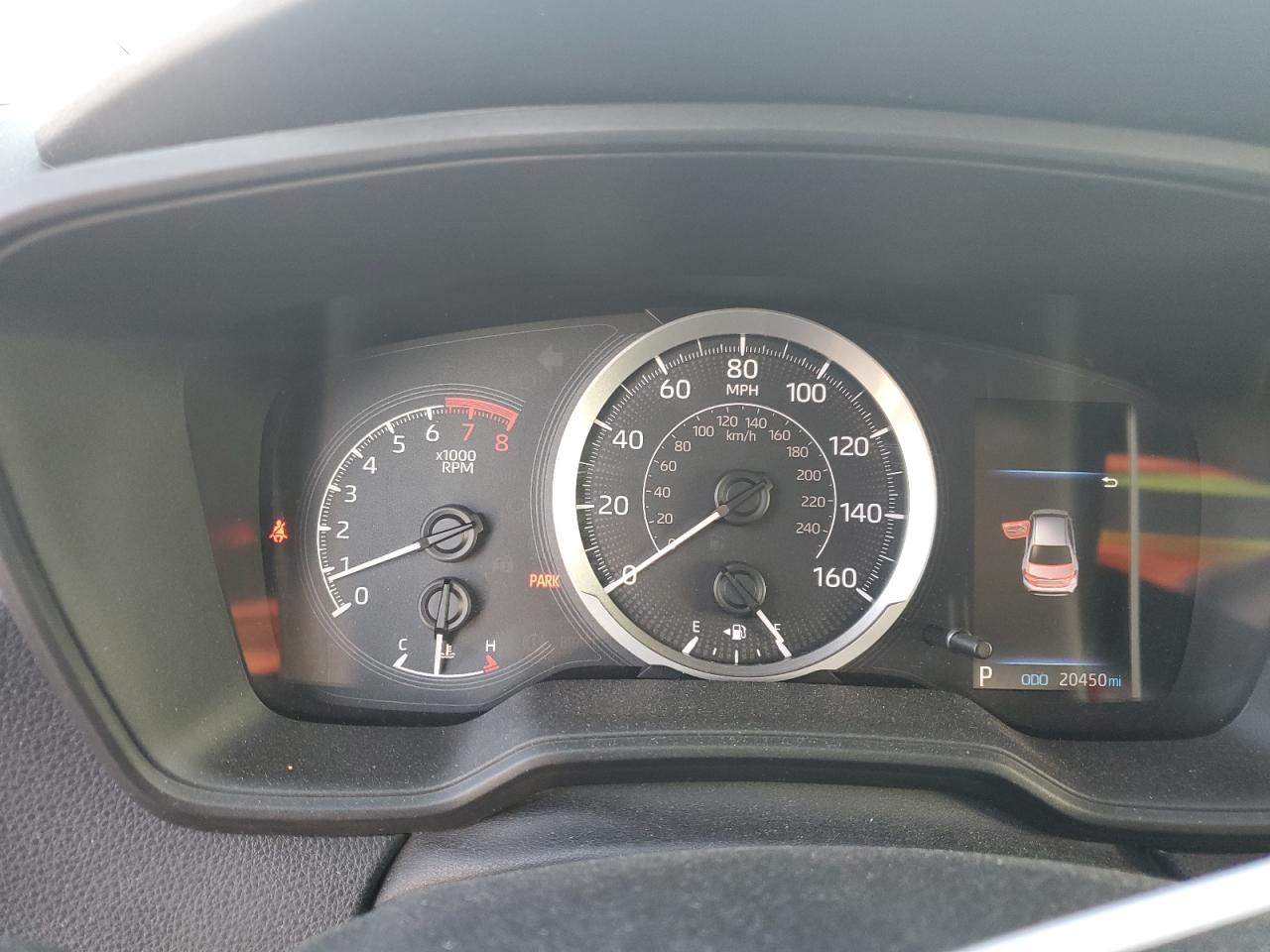 2020 Toyota Corolla Le VIN: 5YFEPRAE3LP012203 Lot: 78107924