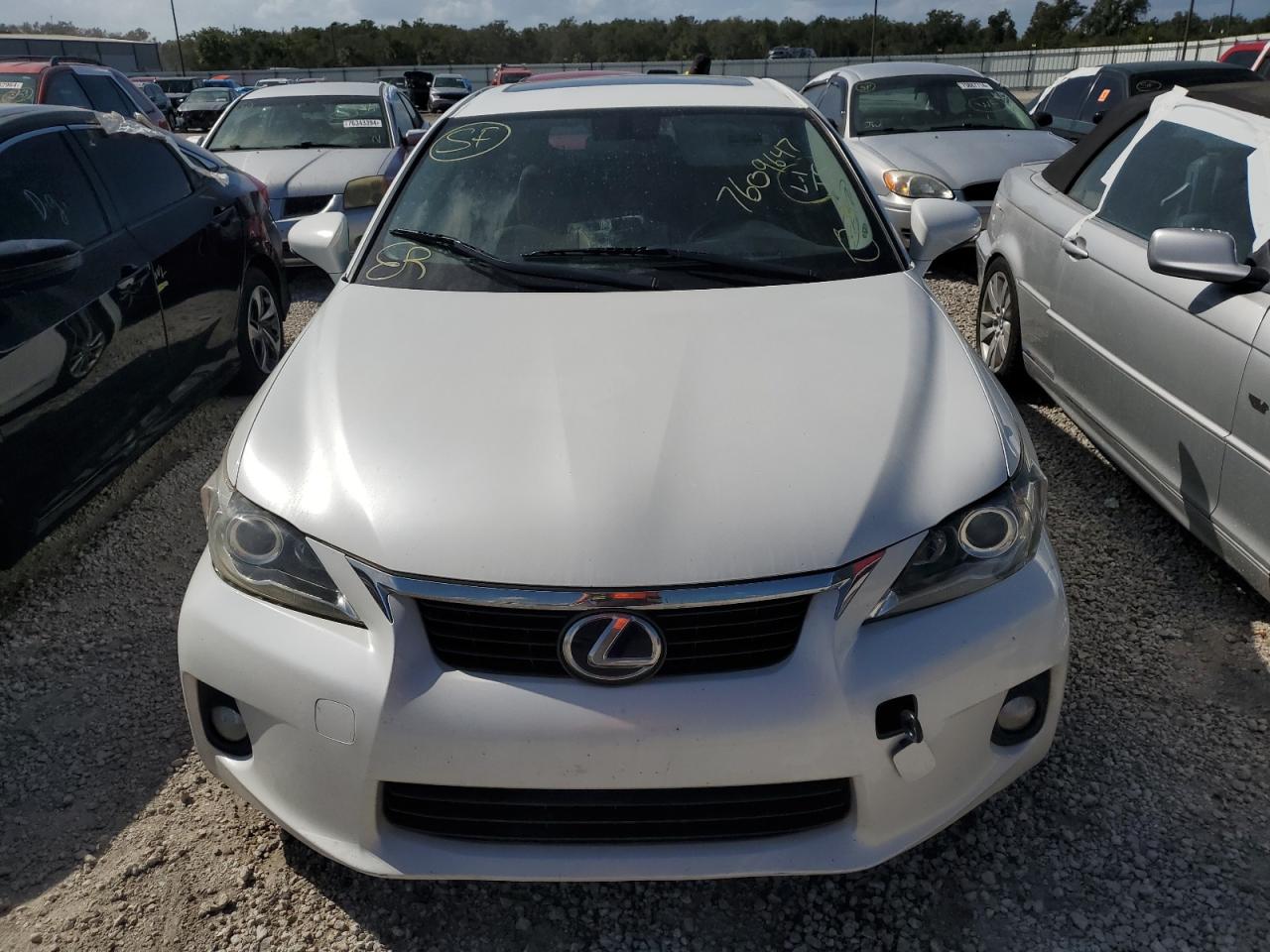 VIN JTHKD5BH3D2161819 2013 LEXUS CT 200 no.5