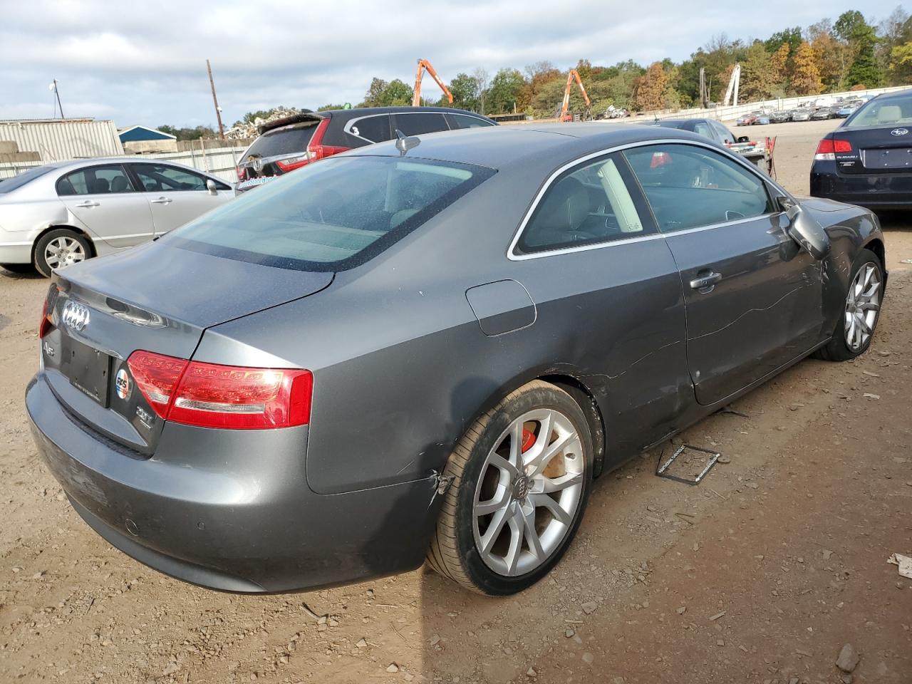 2012 Audi A5 Premium Plus VIN: WAULFAFR4CA004538 Lot: 72022414