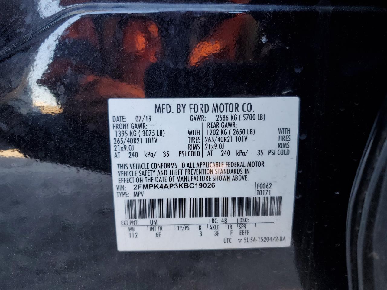 2019 Ford Edge - Image 15