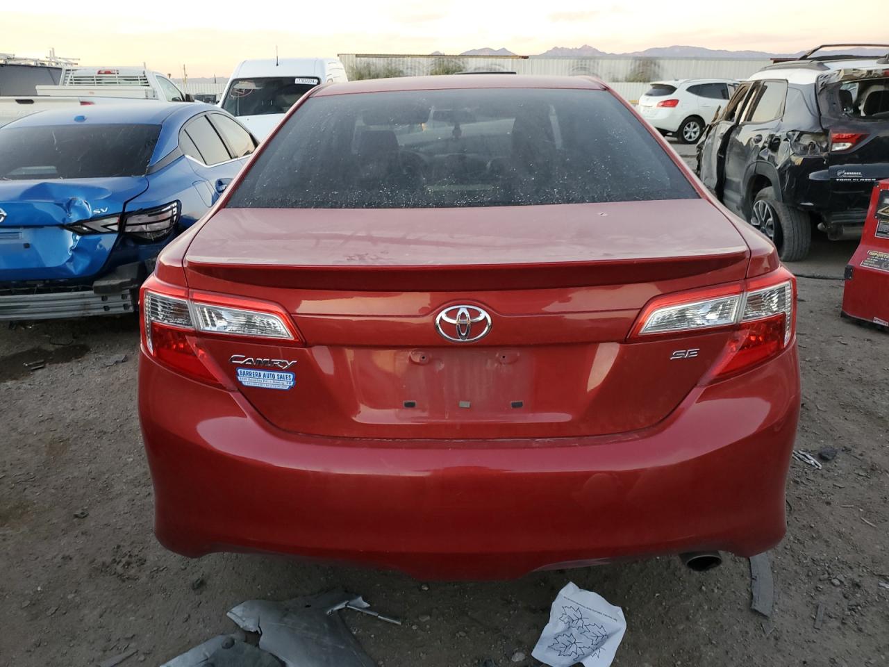 VIN 4T1BF1FK9DU658822 2013 TOYOTA CAMRY no.6