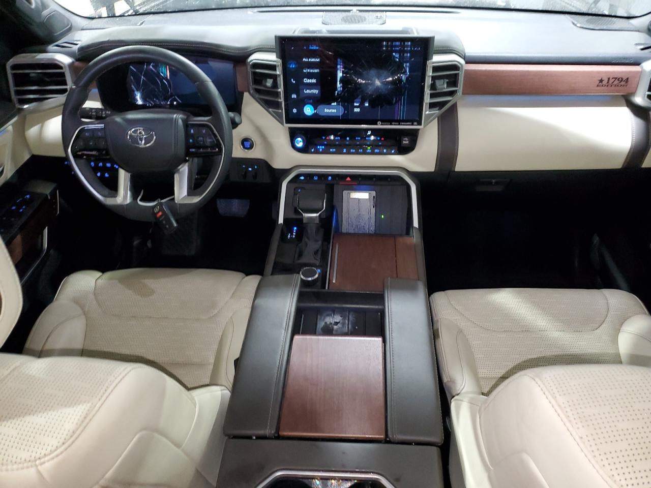 2023 Toyota Tundra Crewmax Platinum VIN: 5TFMA5AB3PX025519 Lot: 74739254