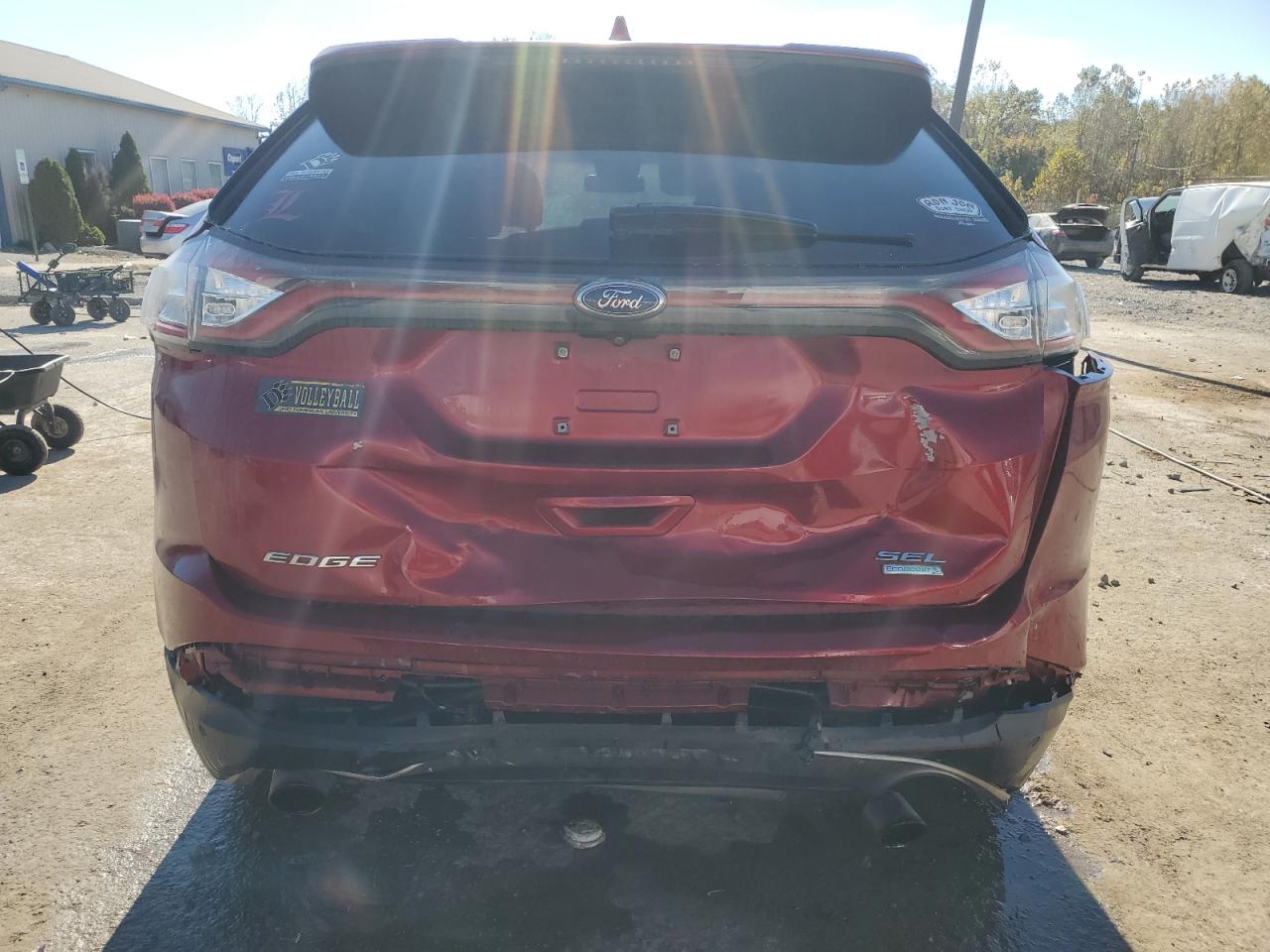 2018 Ford Edge Sel VIN: 2FMPK3J92JBB03844 Lot: 76806284