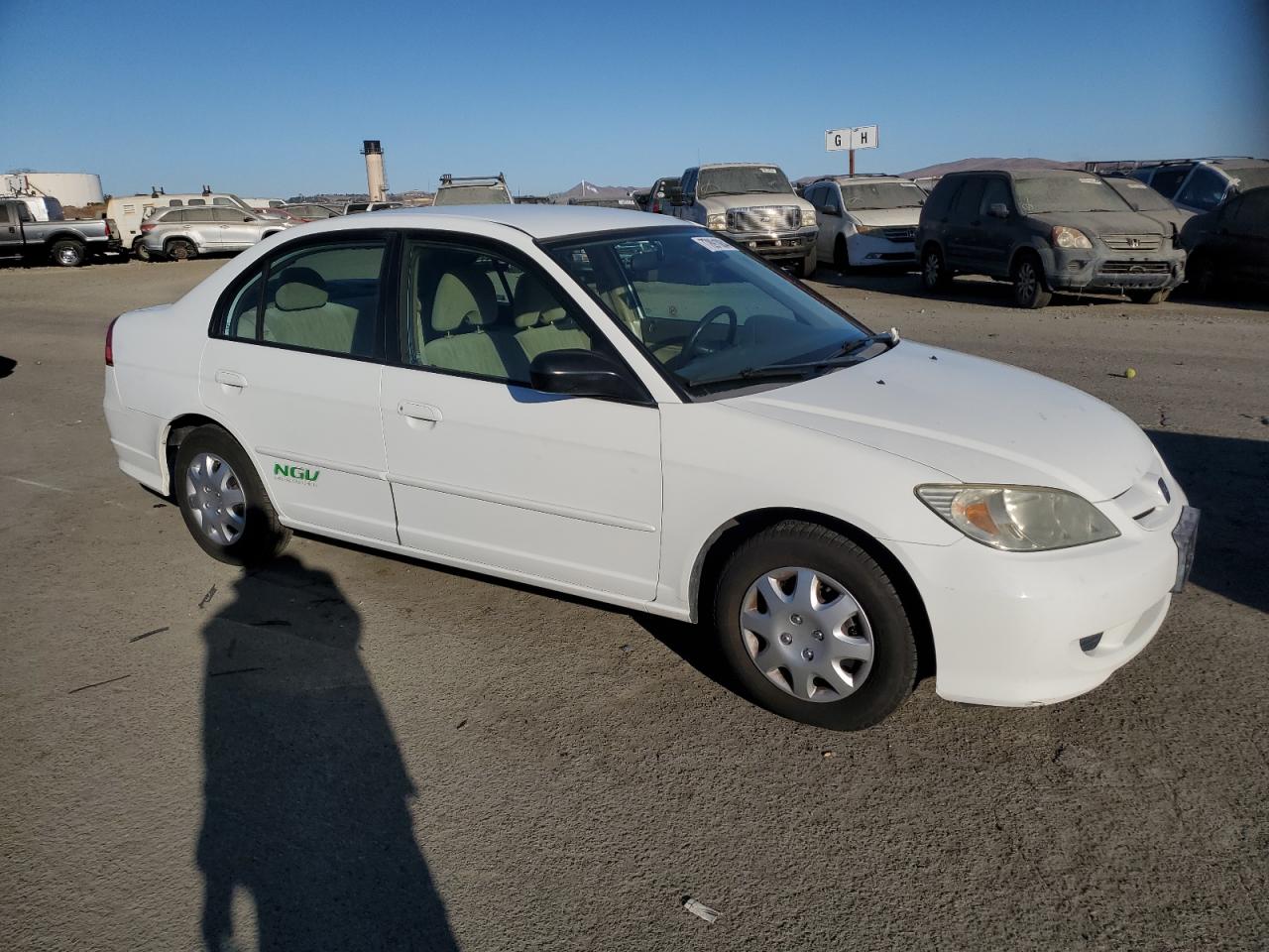 2005 Honda Civic Gx VIN: 1HGEN26525L000529 Lot: 77891084