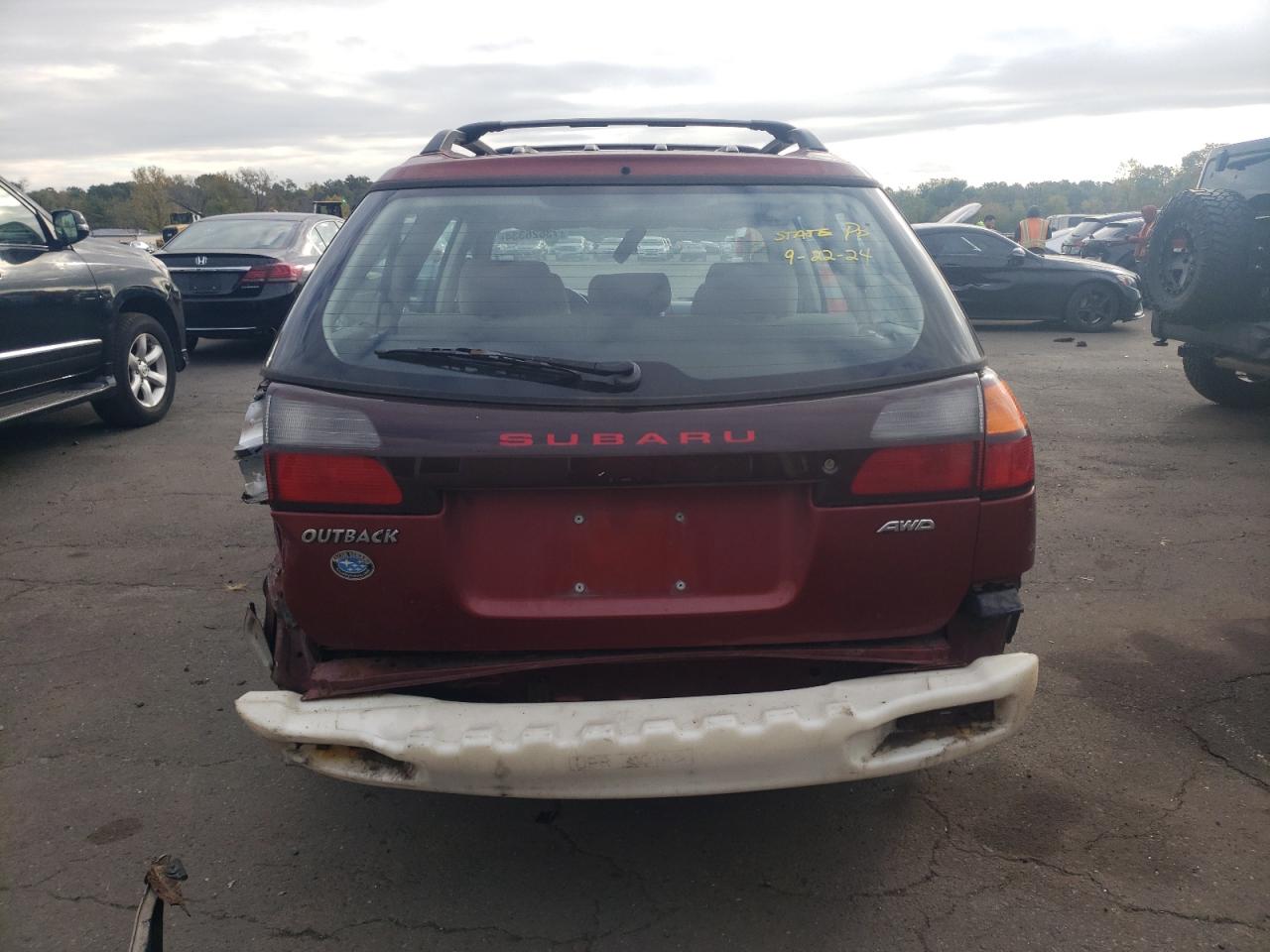 2004 Subaru Legacy Outback Awp VIN: 4S3BH675747619925 Lot: 73626334