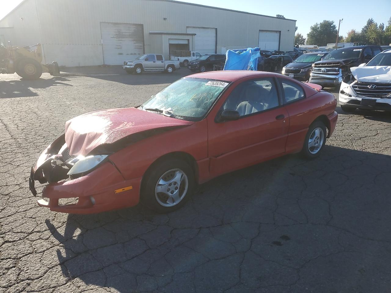 2004 Pontiac Sunfire VIN: 1G2JB12F847259309 Lot: 72639264