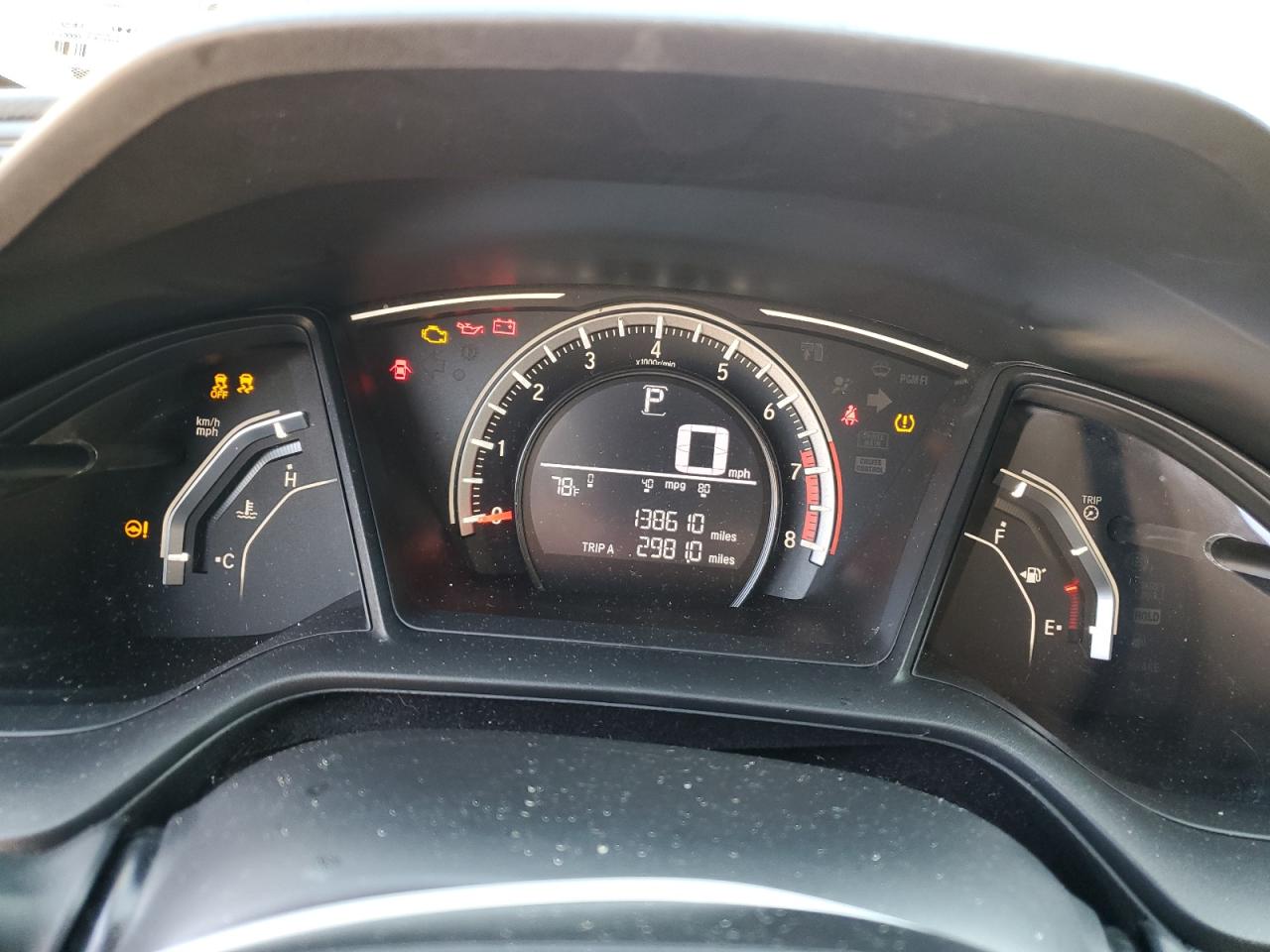 2HGFC2F55HH523376 2017 Honda Civic Lx