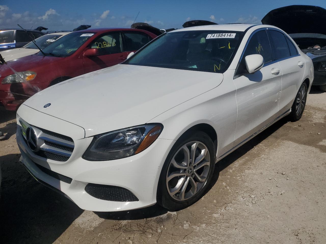 VIN 55SWF4JB9GU122477 2016 MERCEDES-BENZ C-CLASS no.1