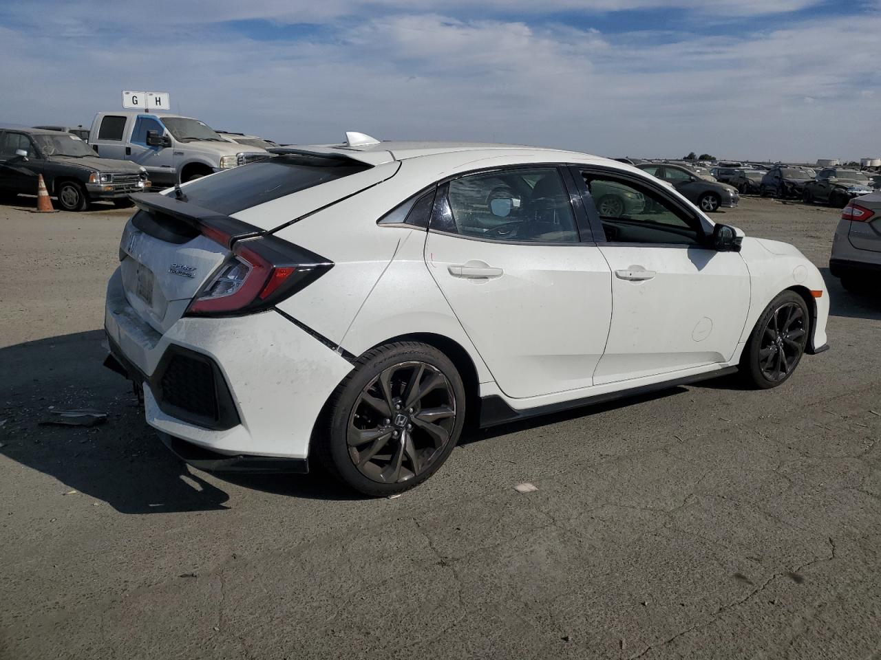 2017 Honda Civic Sport Touring VIN: SHHFK7H90HU418599 Lot: 77388724