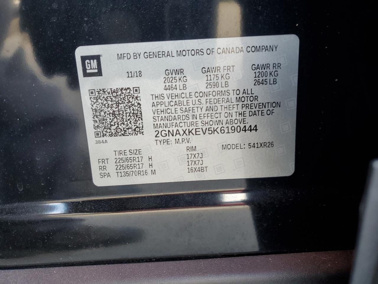 2019 Chevrolet Equinox - Image 13