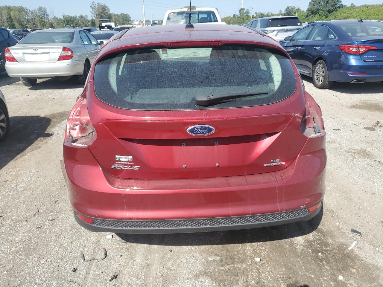 2014 Ford Focus Se VIN: 1FADP3K21EL406703 Lot: 73706714