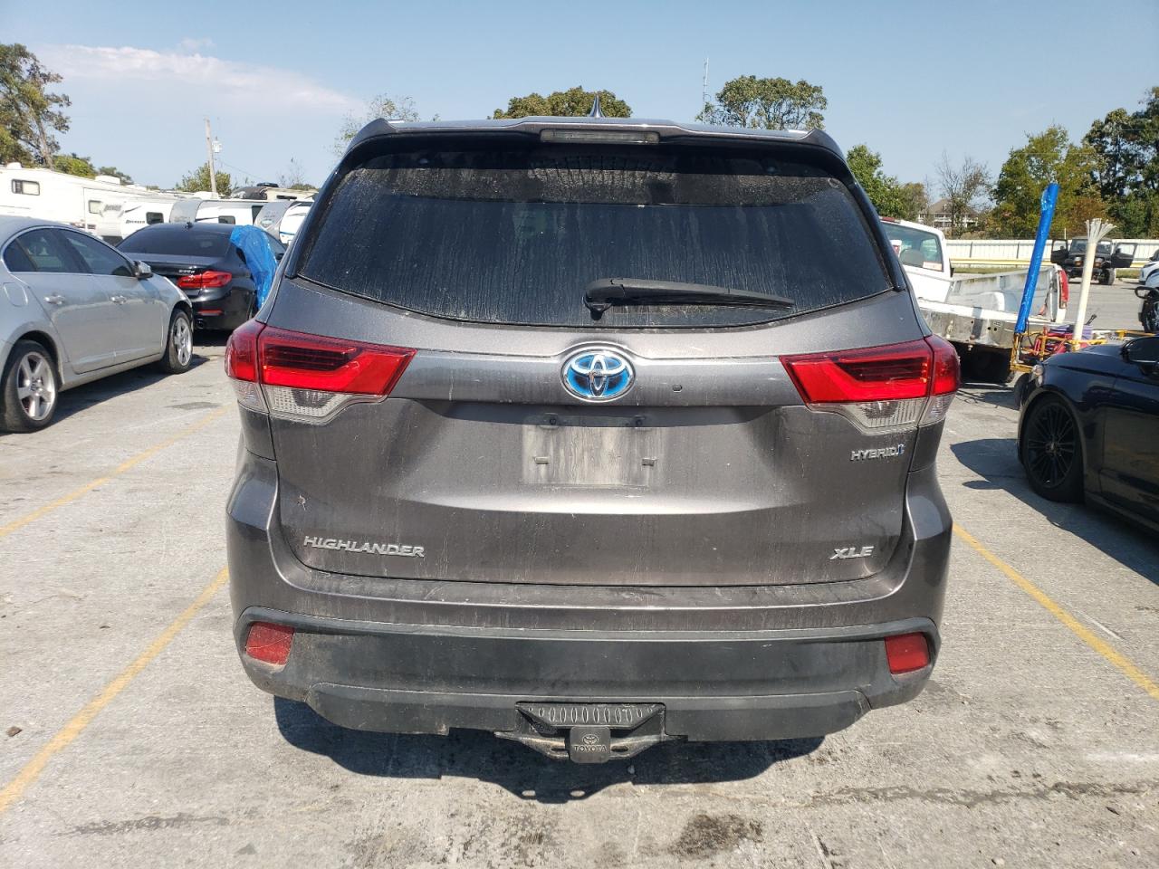 2019 Toyota Highlander Hybrid VIN: 5TDJGRFH7KS065929 Lot: 75409514