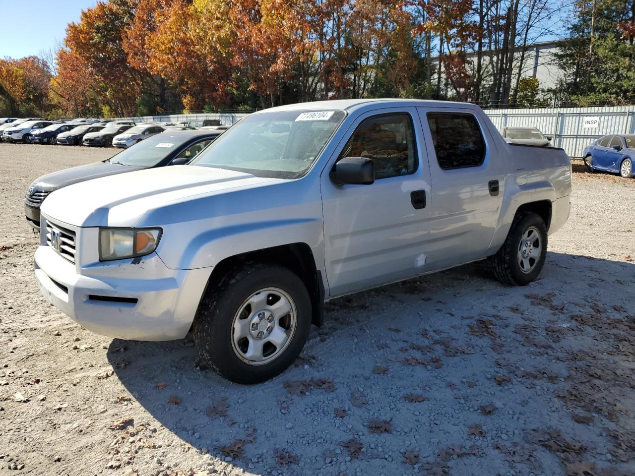 2008 Honda Ridgeline Rt VIN: 2HJYK16208H529267 Lot: 77496104