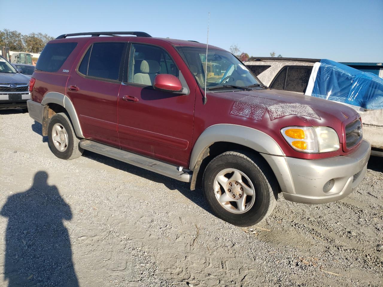 5TDZT34A41S055617 2001 Toyota Sequoia Sr5