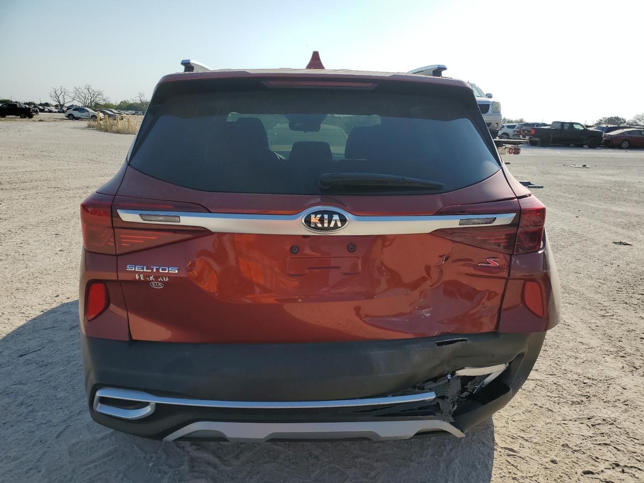 2021 Kia Seltos S VIN: KNDEUCAA7M7163955 Lot: 75809444