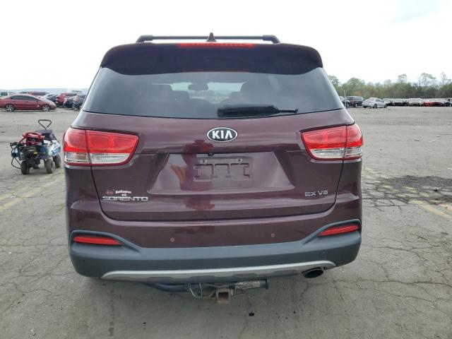  KIA SORENTO 2016 Maroon