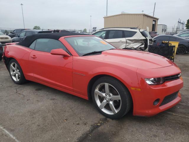  CHEVROLET CAMARO 2015 Red