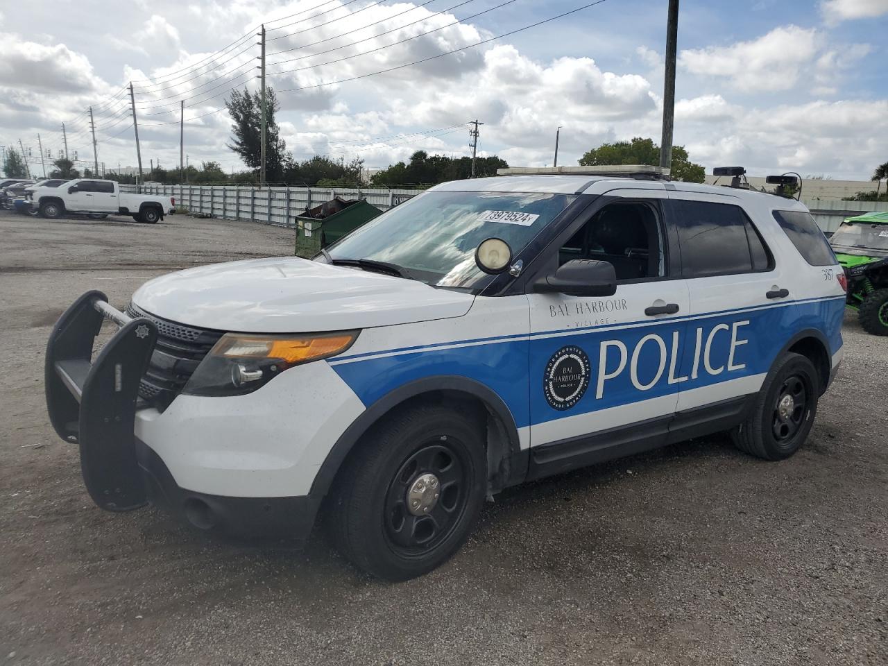 2015 Ford Explorer Police Interceptor for Sale in Miami, FL - Water/Flood