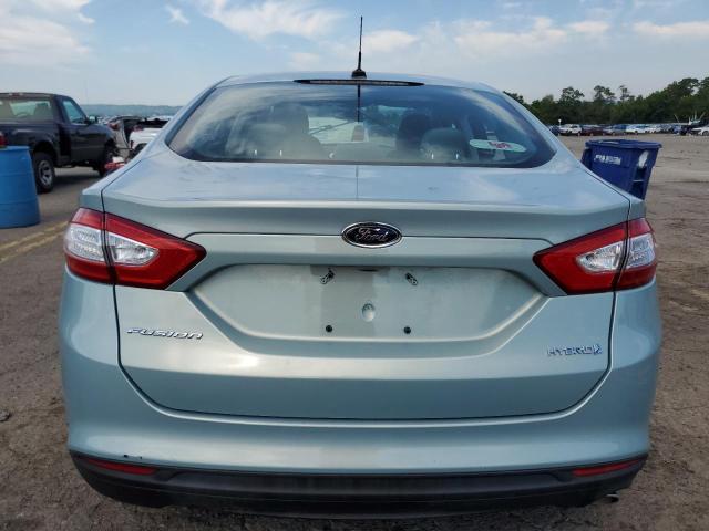 Sedans FORD FUSION 2014 Turquoise