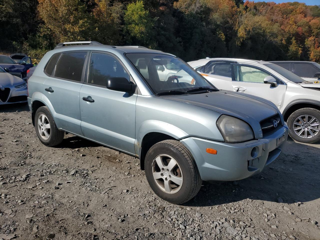 2007 Hyundai Tucson Gls VIN: KM8JM12B87U529322 Lot: 76936004