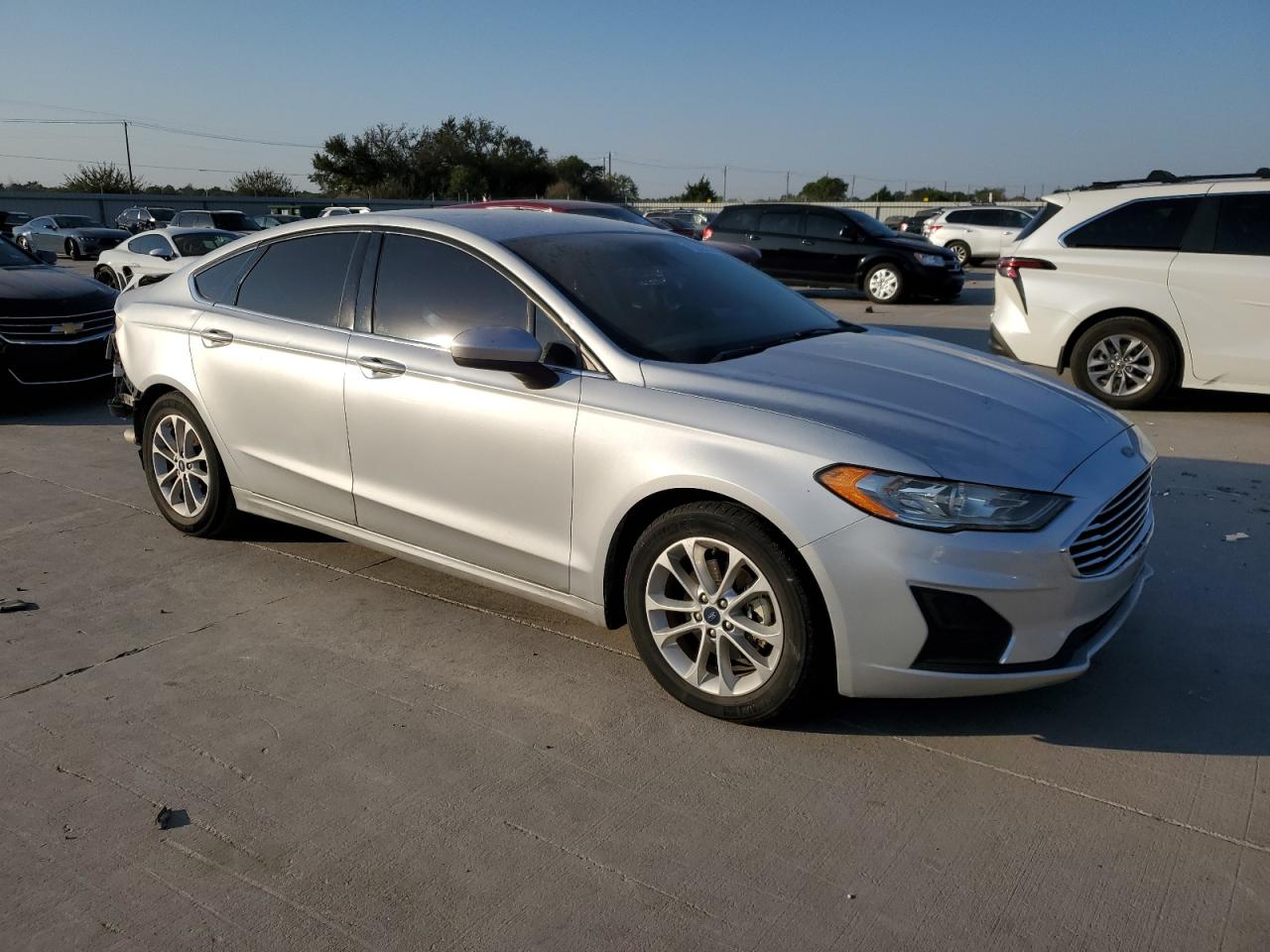 2019 Ford Fusion Se VIN: 3FA6P0HD5KR169842 Lot: 75256634