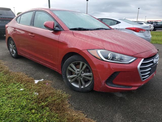  HYUNDAI ELANTRA 2018 Бургунди