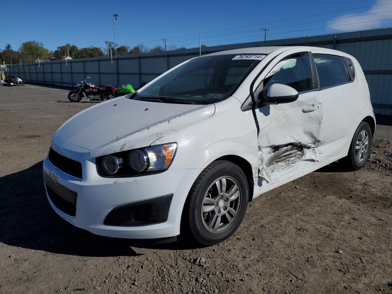 2016 Chevrolet Sonic Lt VIN: 1G1JC6SHXG4160528 Lot: 76265714