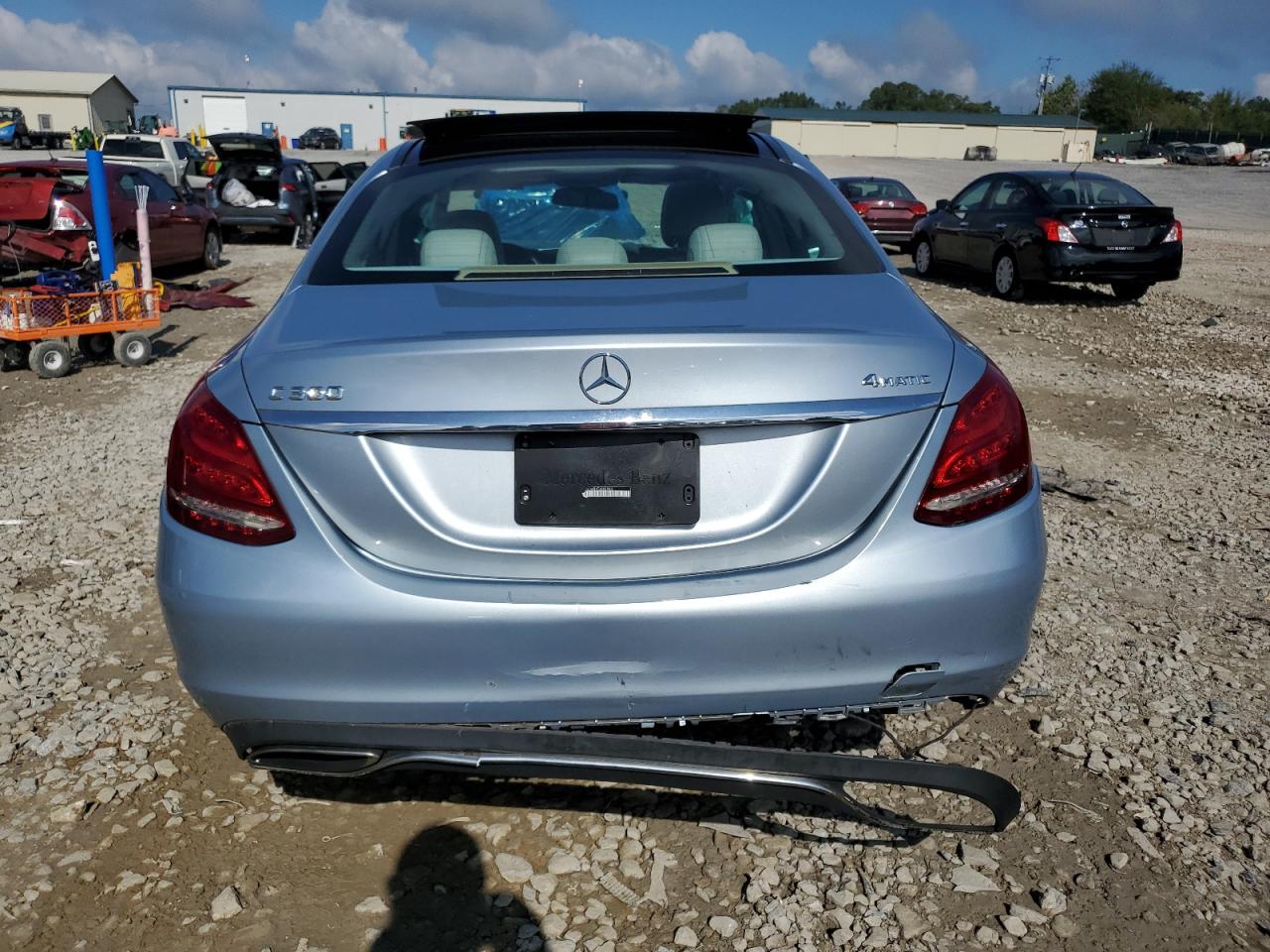 2015 Mercedes-Benz C 300 4Matic VIN: 55SWF4KB1FU092940 Lot: 74146654